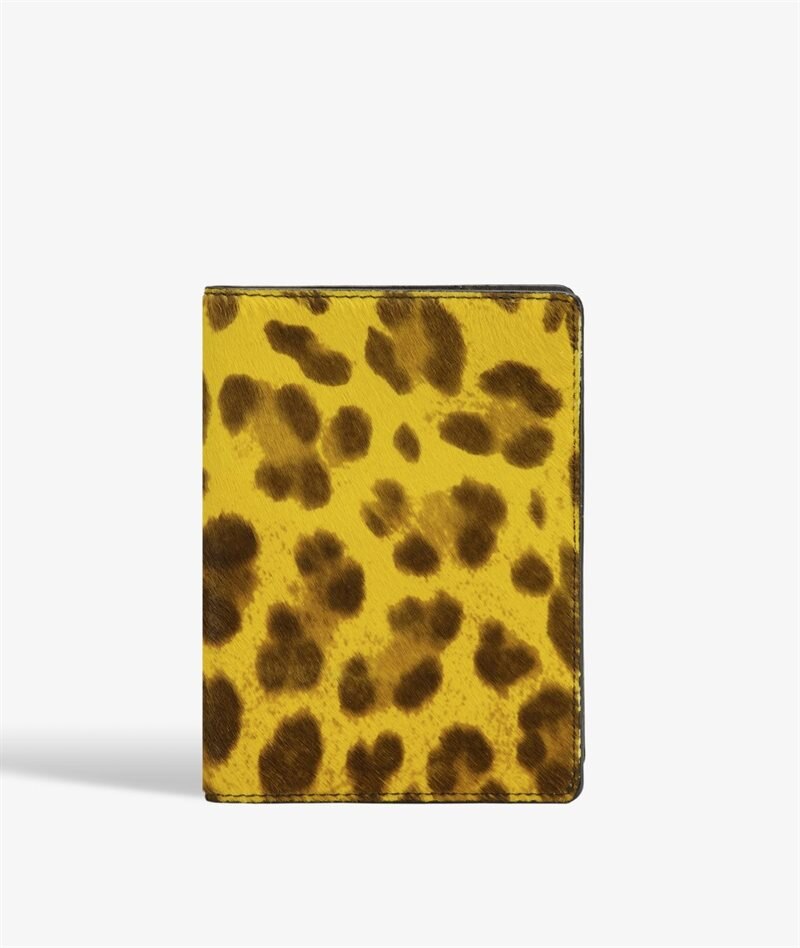 The Case Factory Pass Deksel Pony Leopardo Yellow