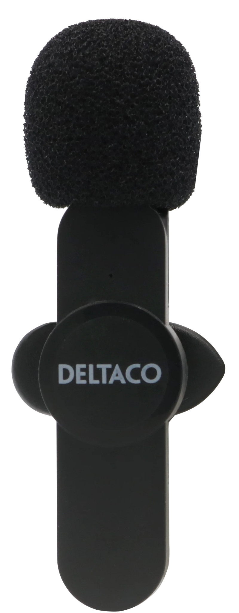 Deltaco Trådløs mikrofon svart