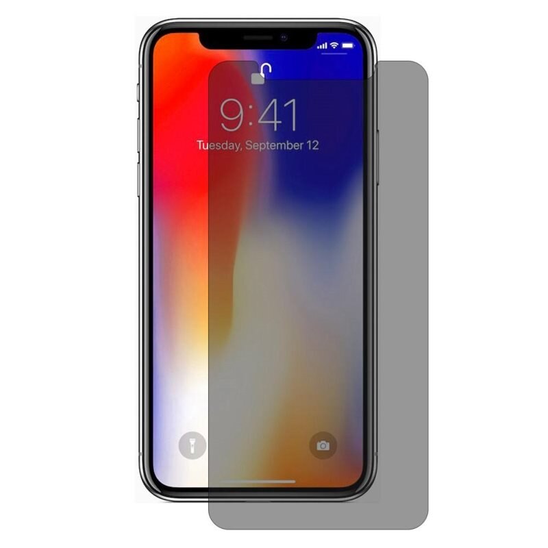 Hat Prince Privacy Herdet Glass Skjermbeskytter iPhone XS Max