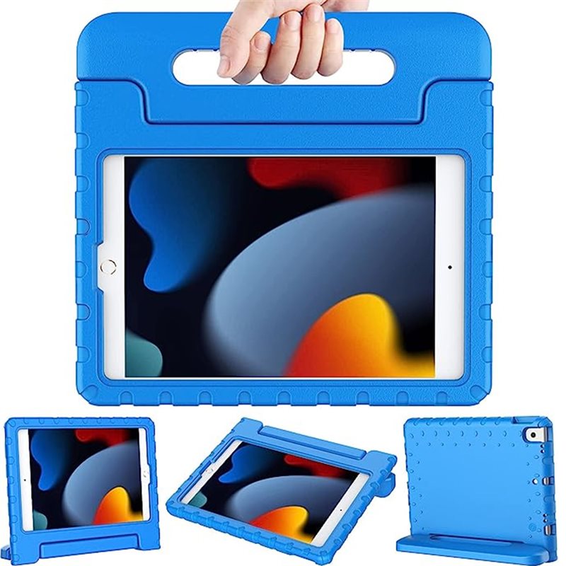 Støtsikker EVA Deksel Apple iPad 10.2 7th Gen (2019) Blå - Perfekt for barn - Beskyttende støtsikkert deksel