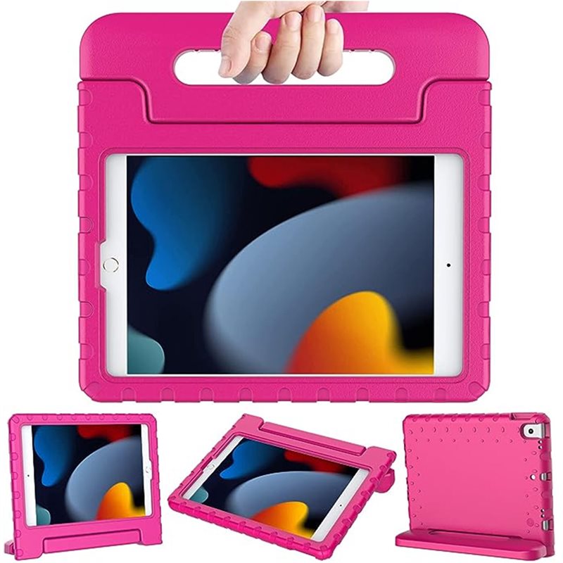 Støtsikker EVA Deksel Apple iPad 10.2 8th Gen (2020) Rosa - Perfekt for barn - Beskyttende støtsikkert deksel