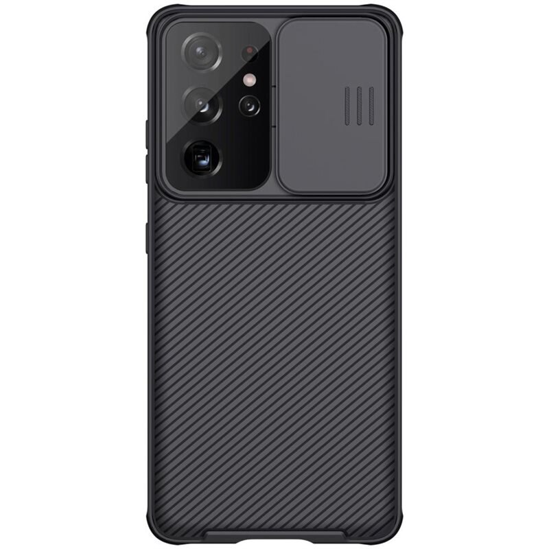 Nillkin CamShield Deksel Samsung Galaxy S21 Ultra Svart - Mobildeksel med kamerabeskyttelse
