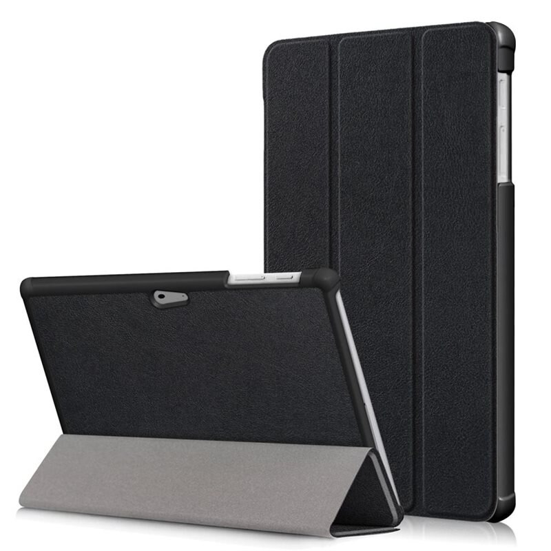 Etui Tri-fold Microsoft Surface Go Svart - Beskyttende deksel med støttefunksjon
