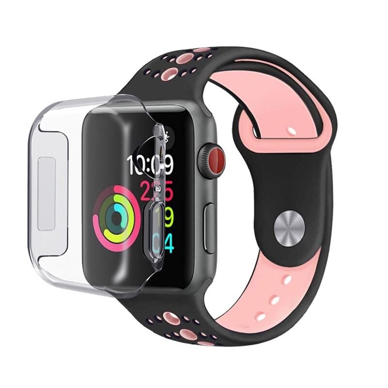 Full Protection Case Apple Watch 40mm Clear - Deksel