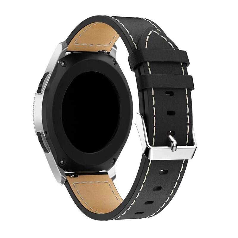 Suunto Race S Reim Lær Svart - Stilig armbånd i lær