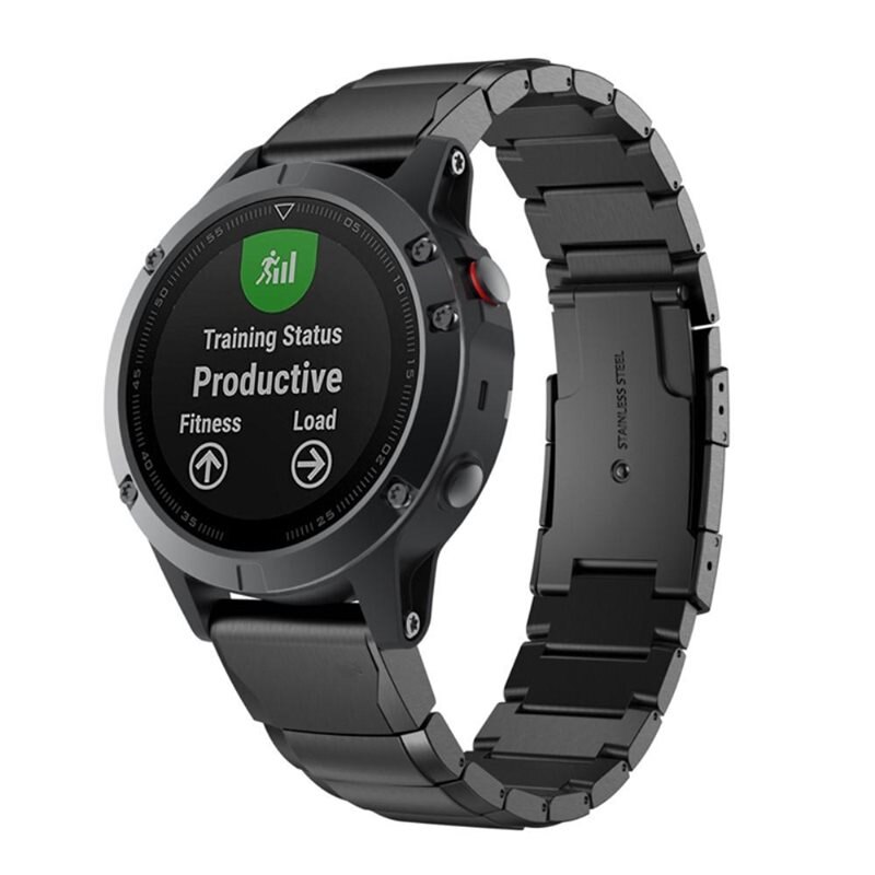 Garmin Forerunner 965 Reim med lenker svart