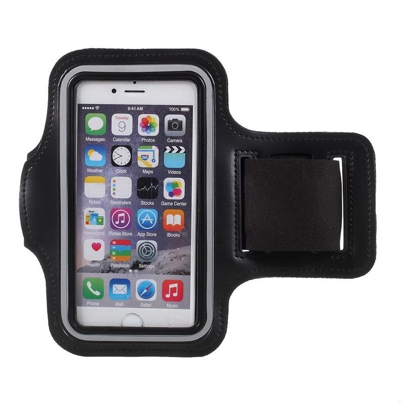 Sportsarmbånd iPhone SE (2020) svart
