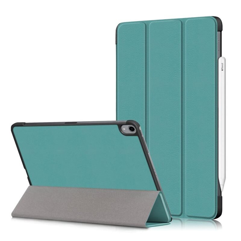 Etui Tri-fold Apple iPad Air 10.9 4th Gen (2020) Grønn - Beskyttende deksel med støttefunksjon