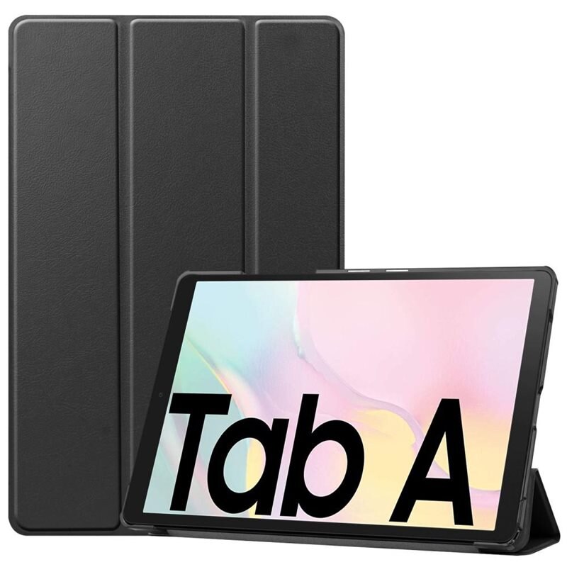 Etui Tri-fold Samsung Galaxy Tab A7 10.4 (2020) Svart - Beskyttende deksel med støttefunksjon