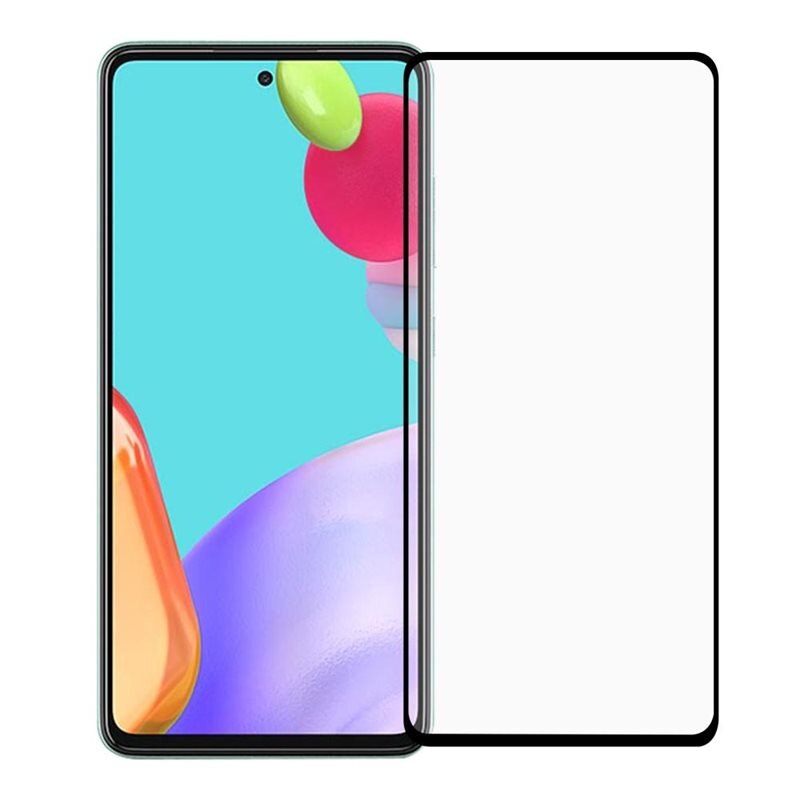 Heldekkende Skjermbeskytter Herdet Glass Samsung Galaxy A52/A52s - Skjermbeskyttelse som dekker hele skjermen
