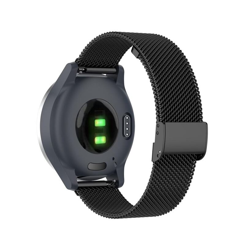 Mesh Bracelet Garmin Vivoactive 4s Svart - Klokkereim
