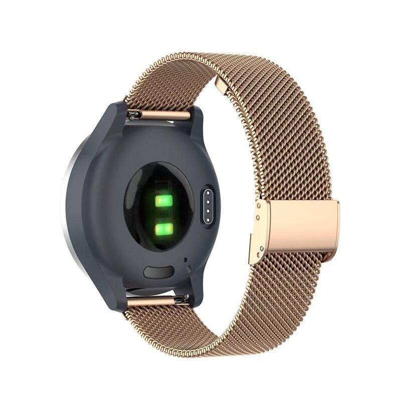 Mesh Bracelet Garmin Vivoactive 4s Rosegull - Klokkereim