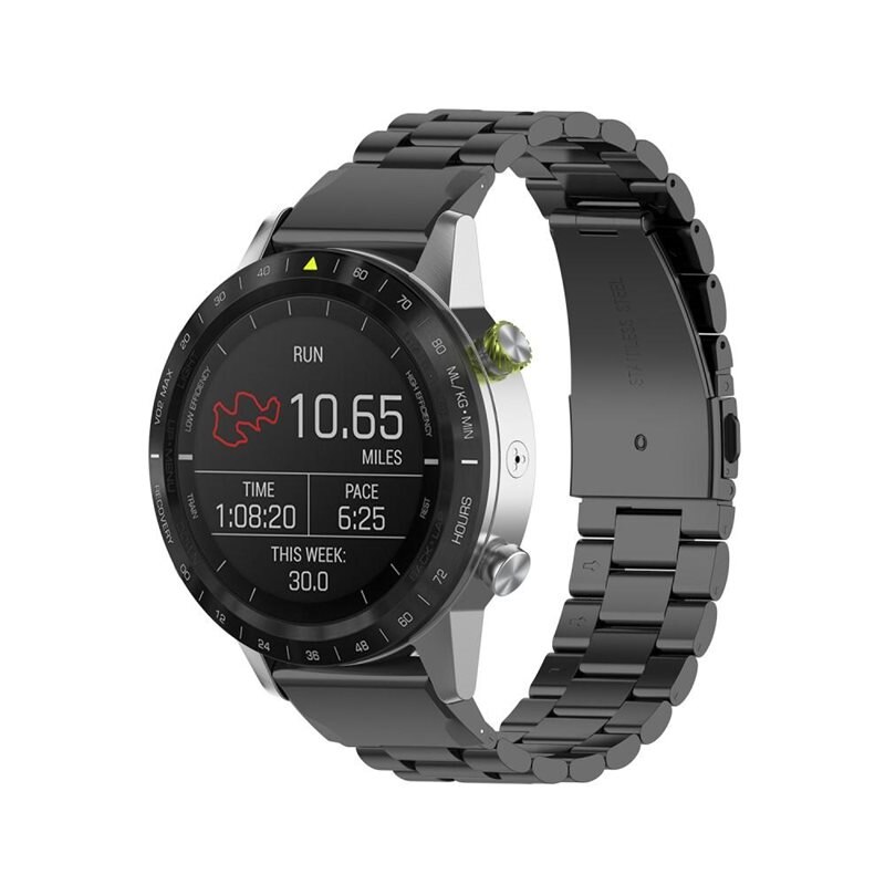 Garmin Epix Pro 51mm Gen 2 Metal Reim Svart - Armbånd i luksuriøs og stilren design