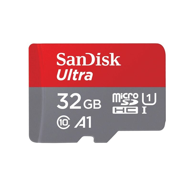 SanDisk 32GB microSDHC Class 10 UHS-I 120MB/s - Minnekort for lagring av bilder og videoer
