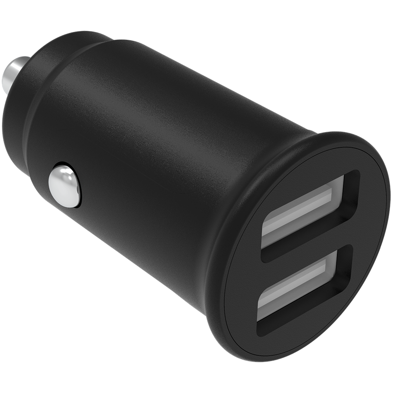 Smartline Dual Car Charger 4.8A 12V-24V Black