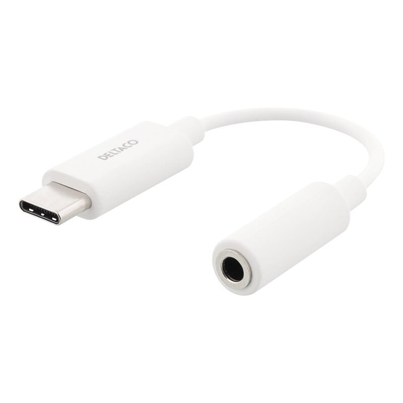 Deltaco USB-C to 3.5mm DAC Adapter