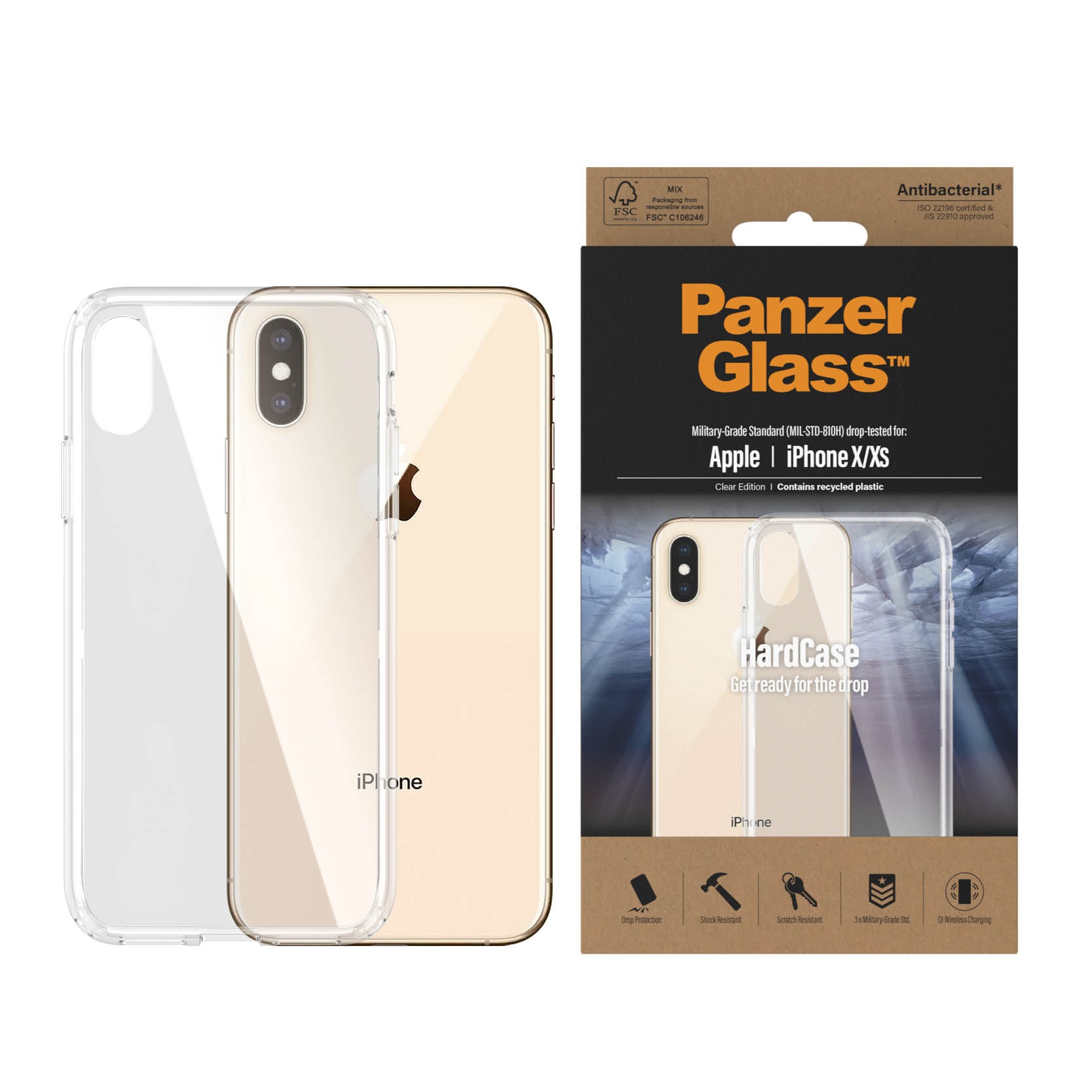 iPhone X/XS Hardcase Transparent