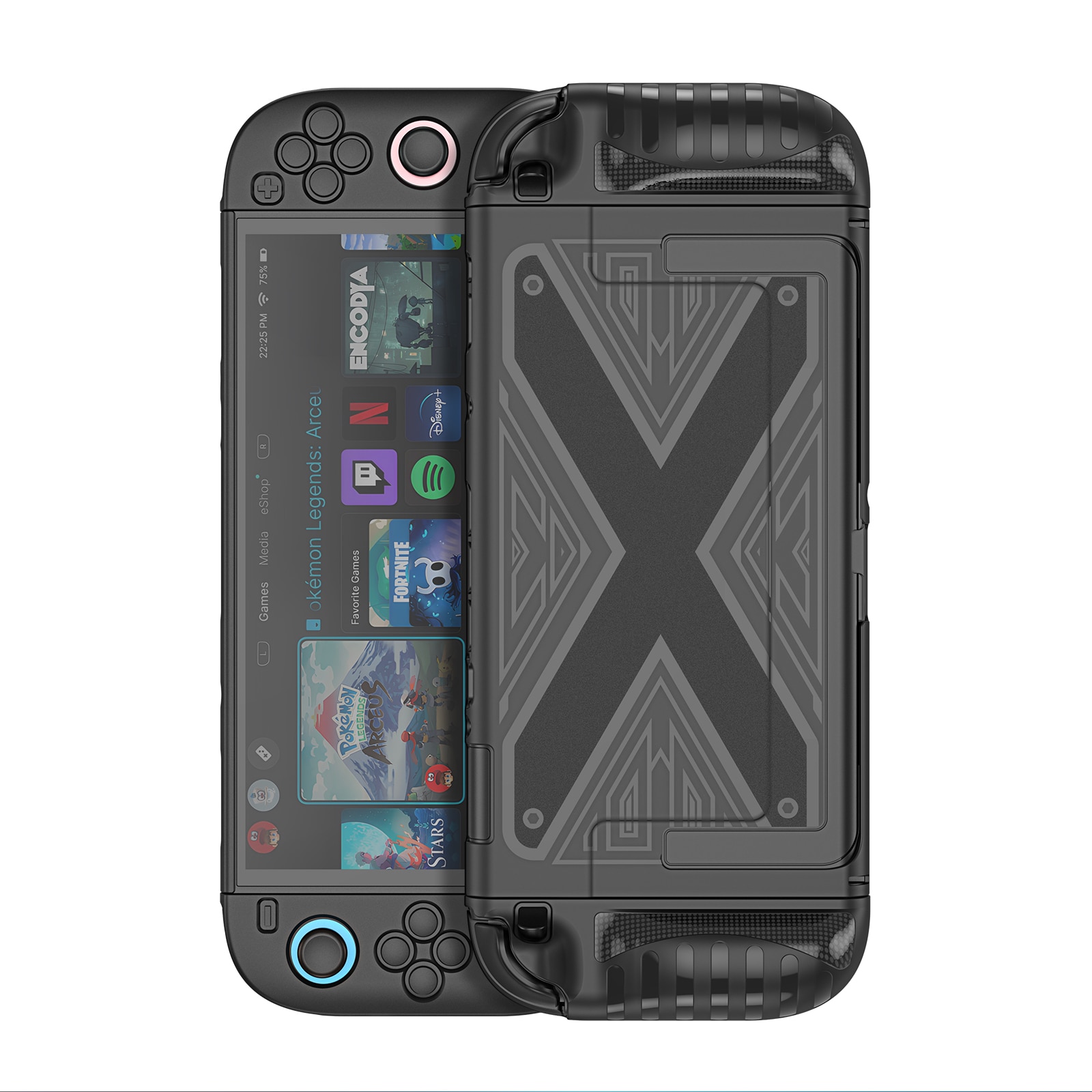 Grip X Deksel Nintendo Switch 2 Svart
