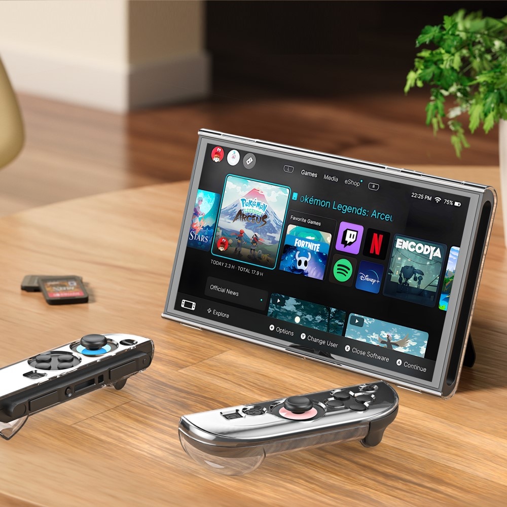 Slim Deksel Nintendo Switch 2 Gjennomsiktig