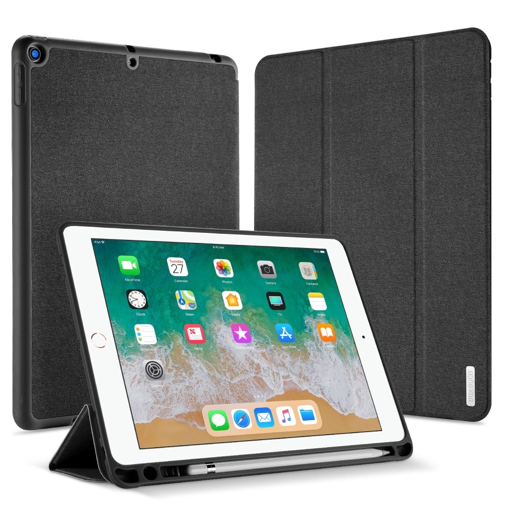 Domo Tri-fold Case iPad 9.7 6th Gen (2018) - Black