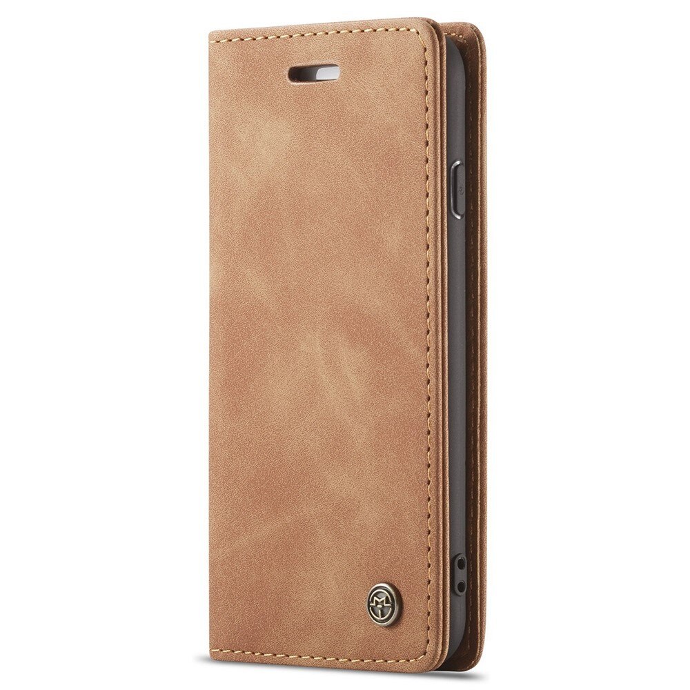 Slim Lommebokveske iPhone SE (2020) cognac