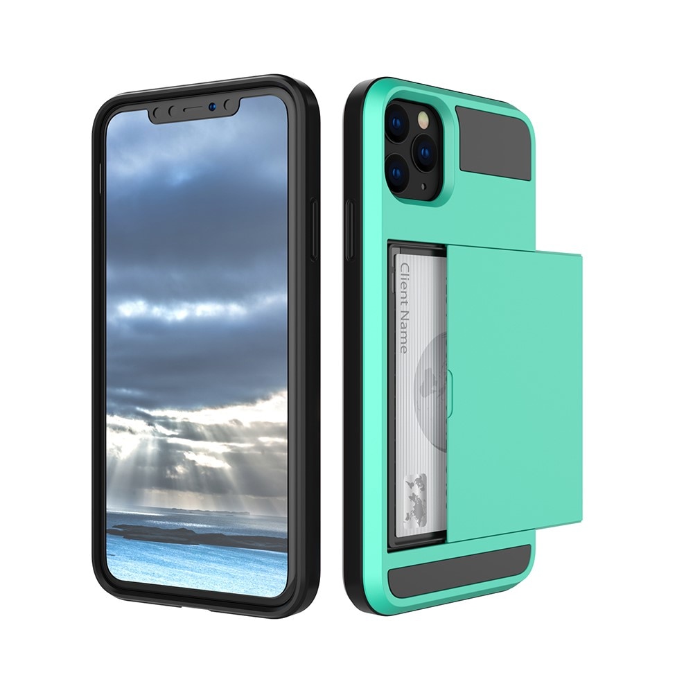 Deksel Kortholder iPhone 11 Grønn