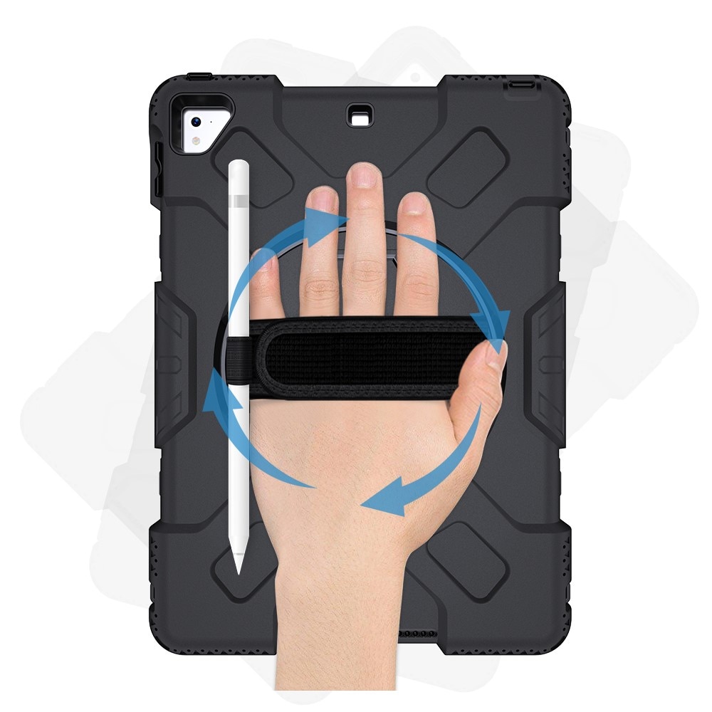 Støtsikker Hybriddeksel iPad Air 2 9.7 (2014) svart