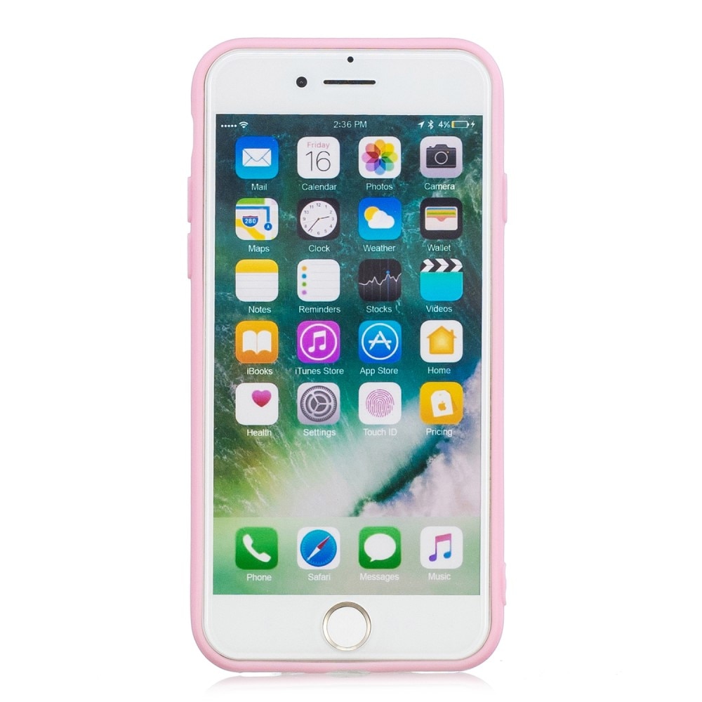 TPU Deksel iPhone 8 rosa