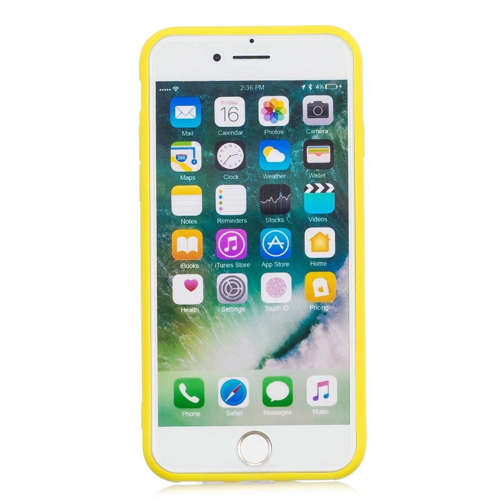 TPU Deksel iPhone 7 gul