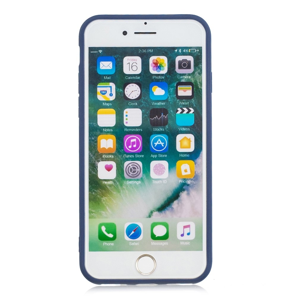 TPU Deksel iPhone 8 blå