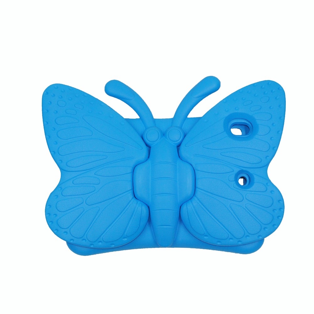 Apple iPad 10.2 barnedeksel sommerfugl blå