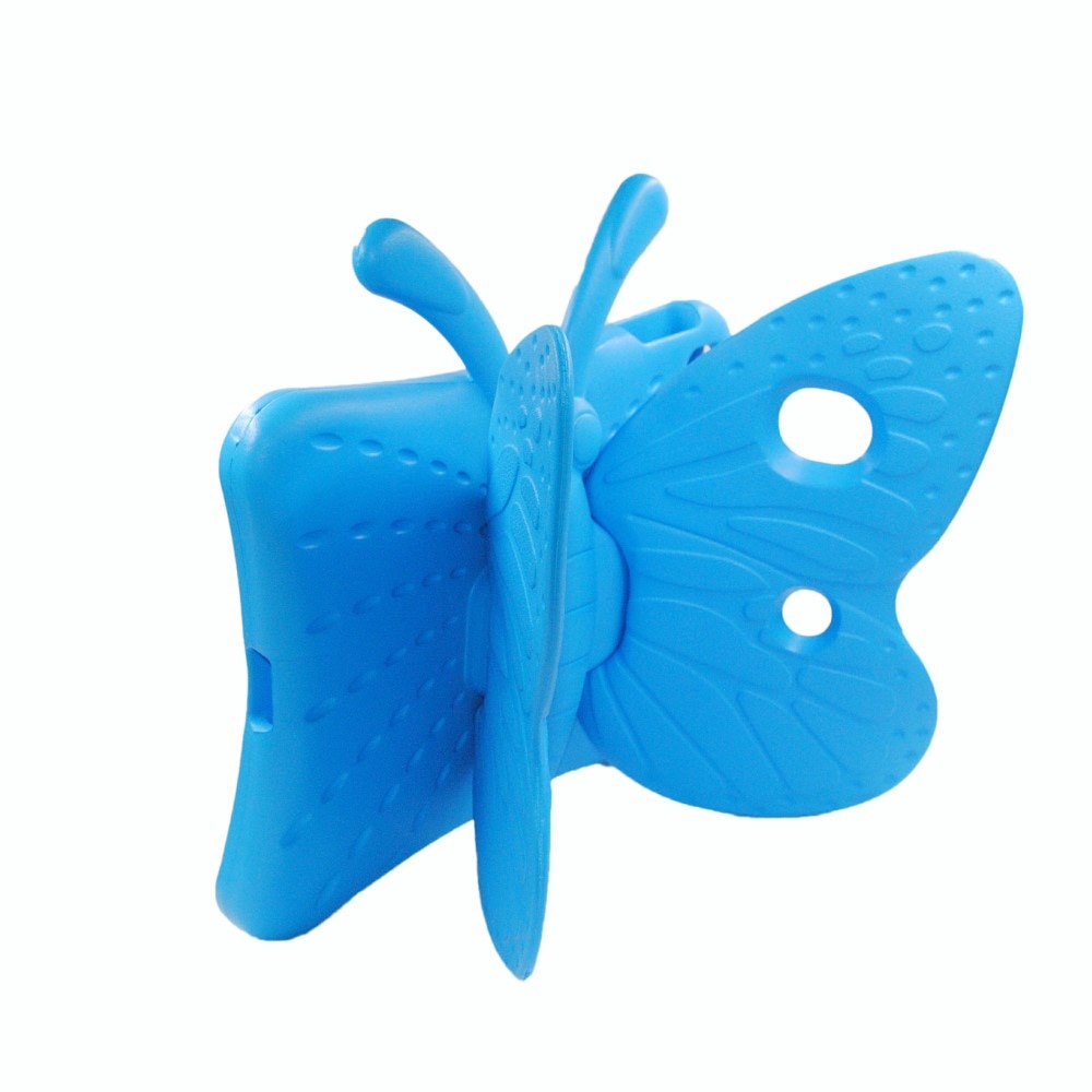Barnedeksel sommerfugl iPad 10.2 8th Gen (2020) blå