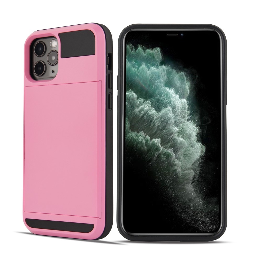 Deksel Kortholder iPhone 12 Mini Rosa