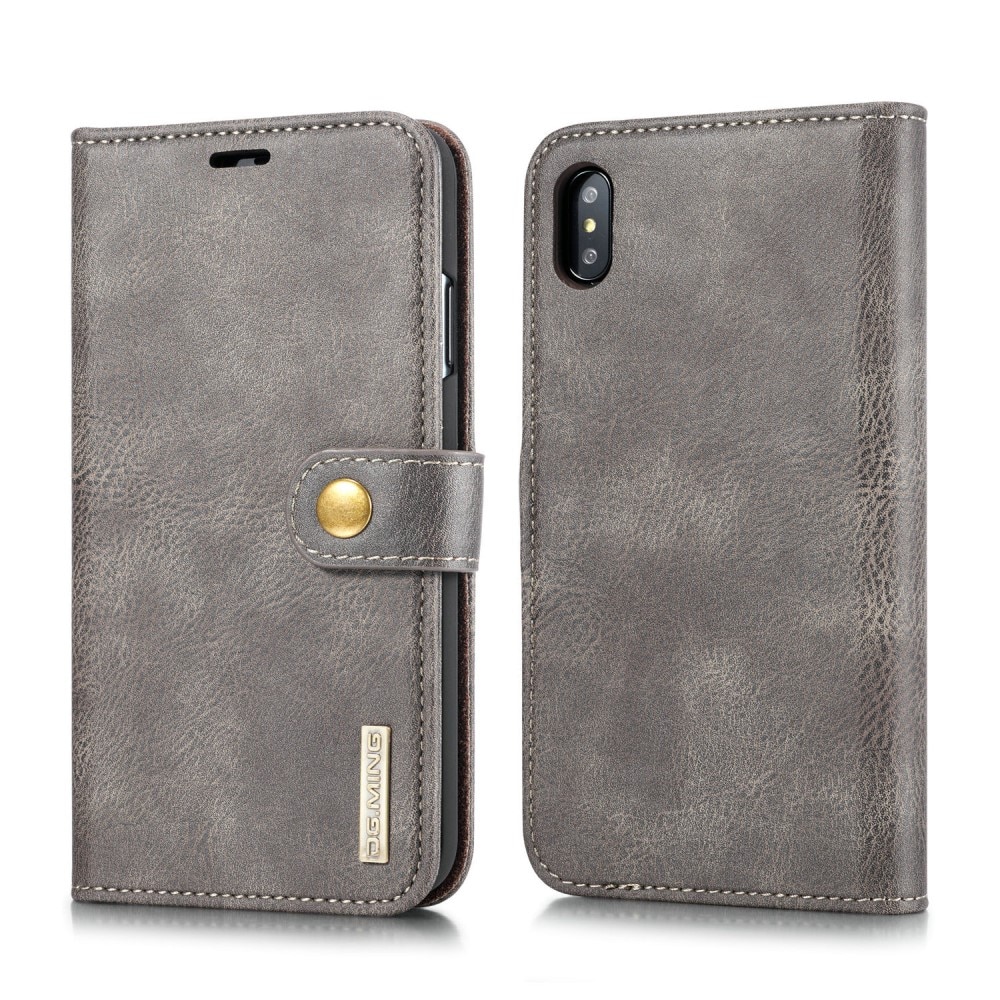 Magnet Wallet iPhone XS Max Brown