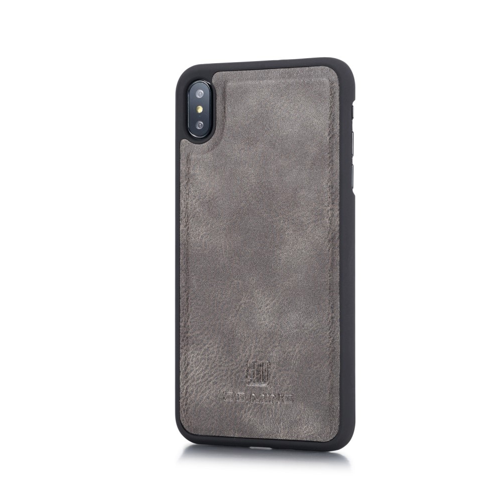 Magnet Wallet iPhone Xs Max Brown