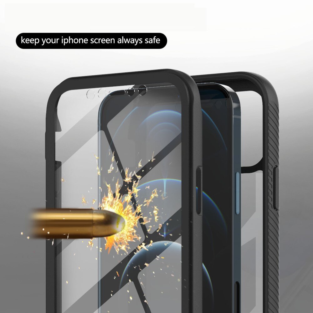Full Protection Case iPhone 12 Pro Max Svart