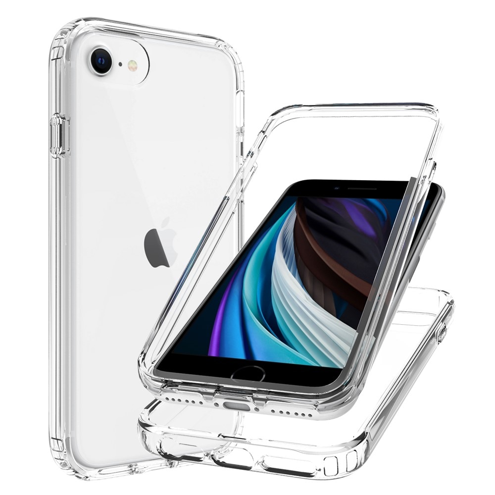 Full Cover Deksel iPhone SE (2020) gjennomsiktig