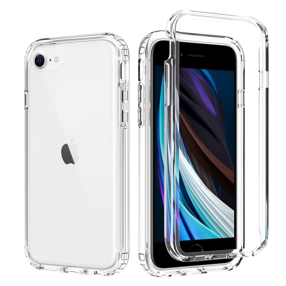 Full Cover Deksel iPhone SE (2020) gjennomsiktig