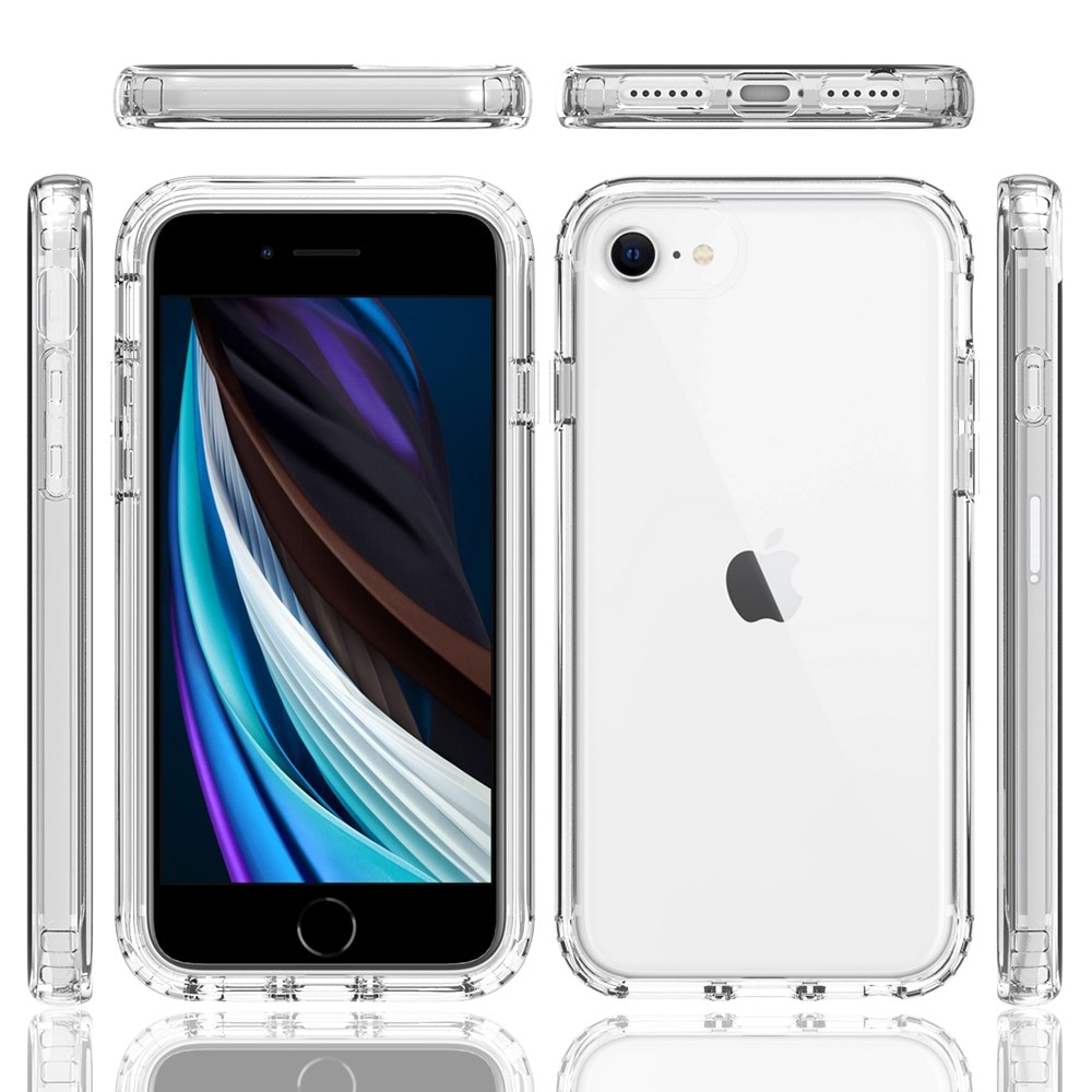 Full Cover Deksel iPhone SE (2020) gjennomsiktig