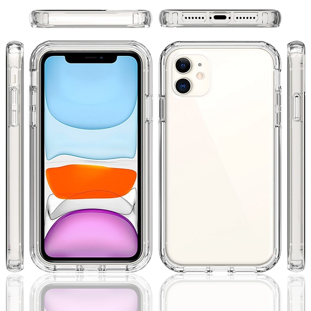 Full Cover Deksel iPhone 11 gjennomsiktig