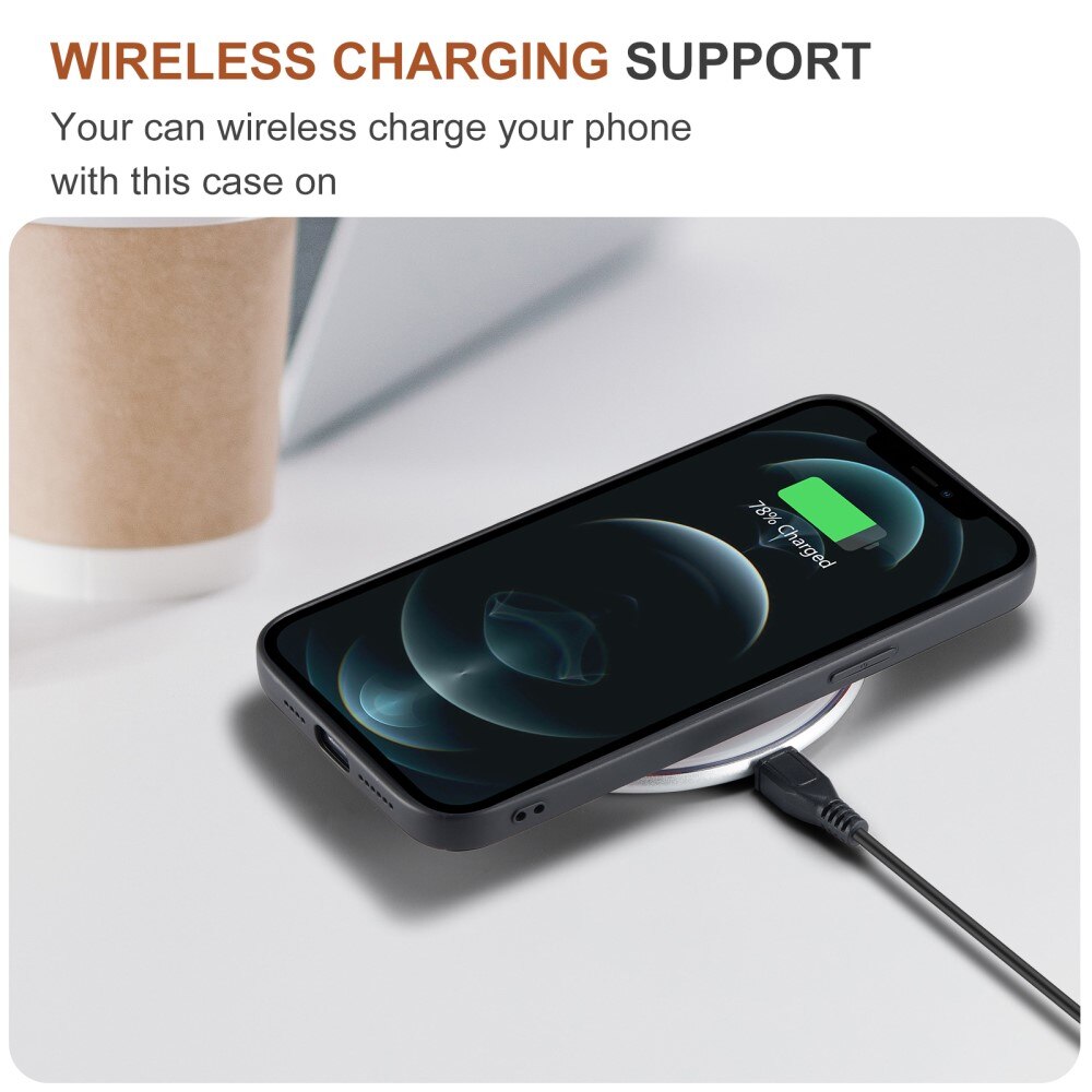 Magnetic Card Slot Case iPhone 12 Pro Max Svart