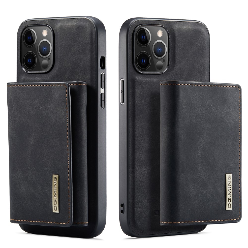 Magnetic Card Slot Case iPhone 12 Pro Max Svart