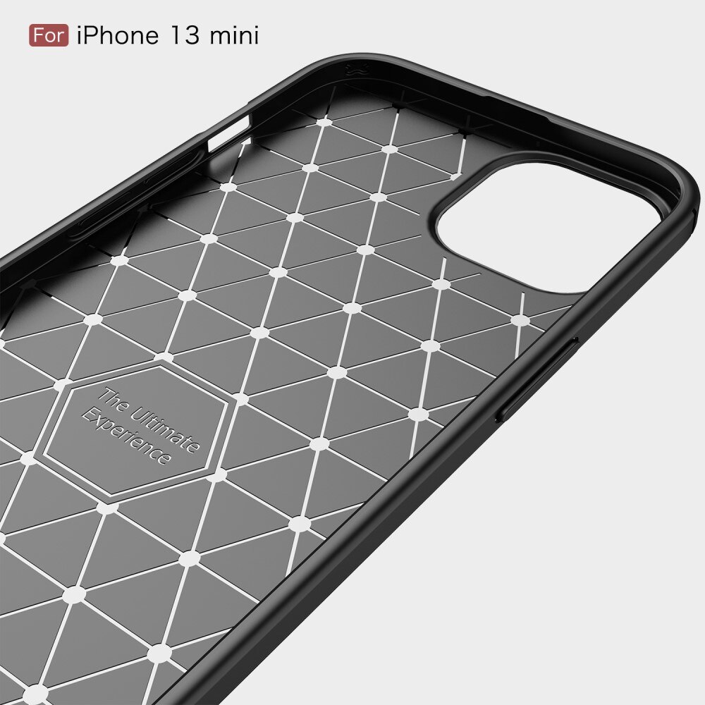 Apple iPhone 13 Mini Deksel TPU Brushed Svart