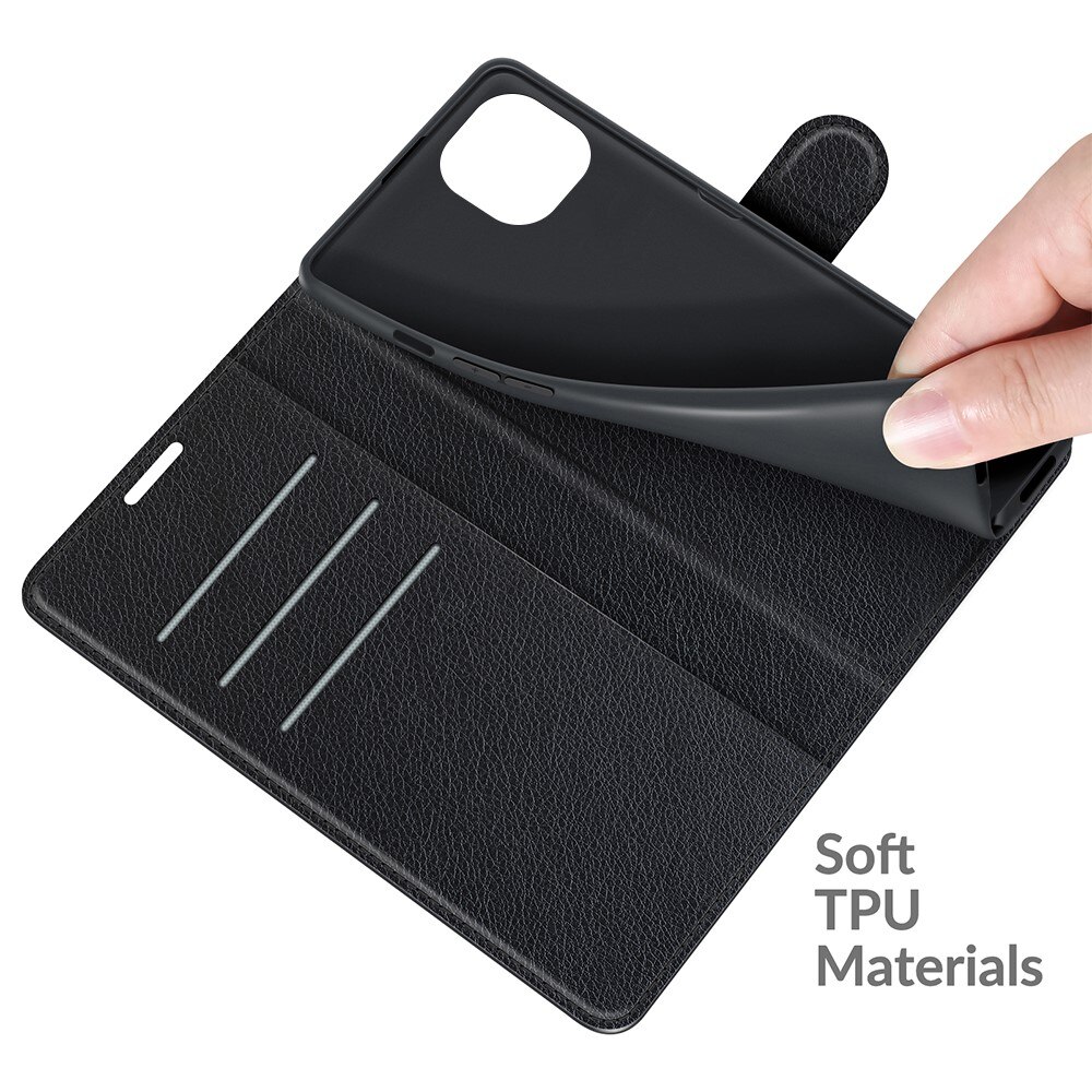 Mobilveske iPhone 13 Mini Svart
