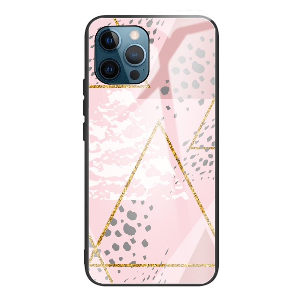 Herdet Glass Deksel Apple iPhone 13 Pro leopard rosa