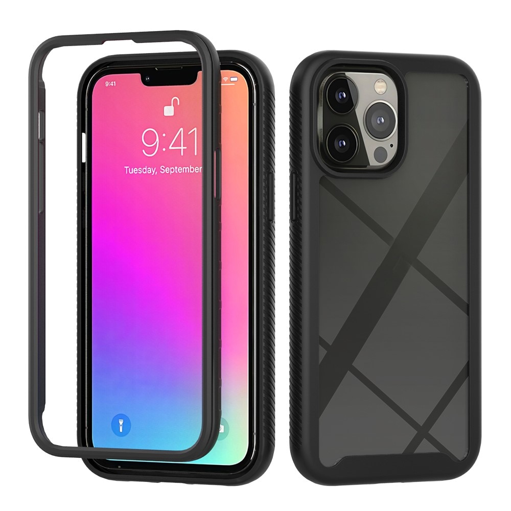 Full Cover Deksel Apple iPhone 13 Pro Max Svart