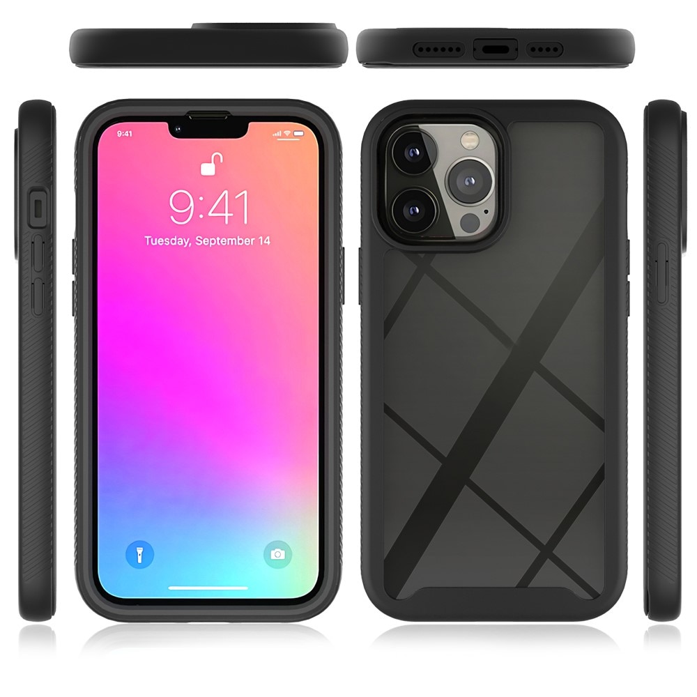 Full Cover Deksel Apple iPhone 13 Pro Max Svart
