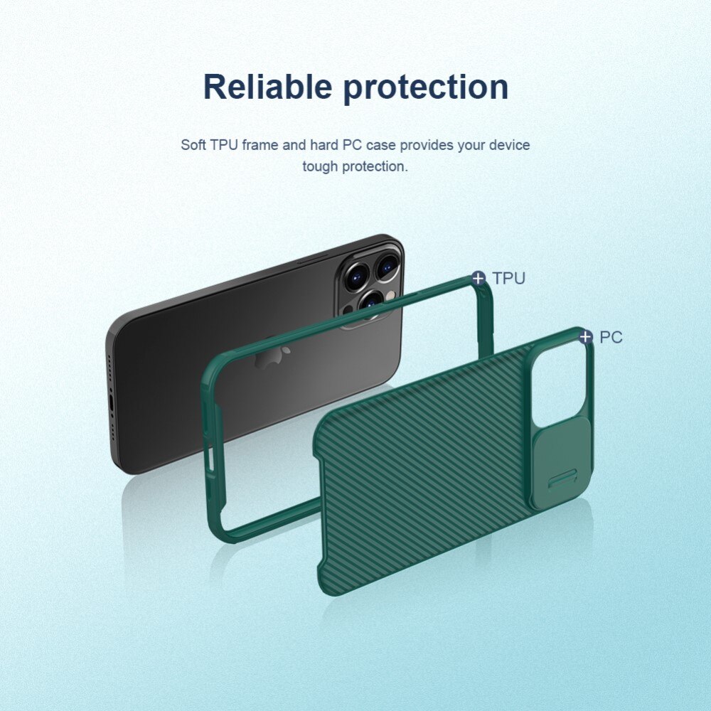 CamShield Deksel iPhone 13 Pro Max Grønn