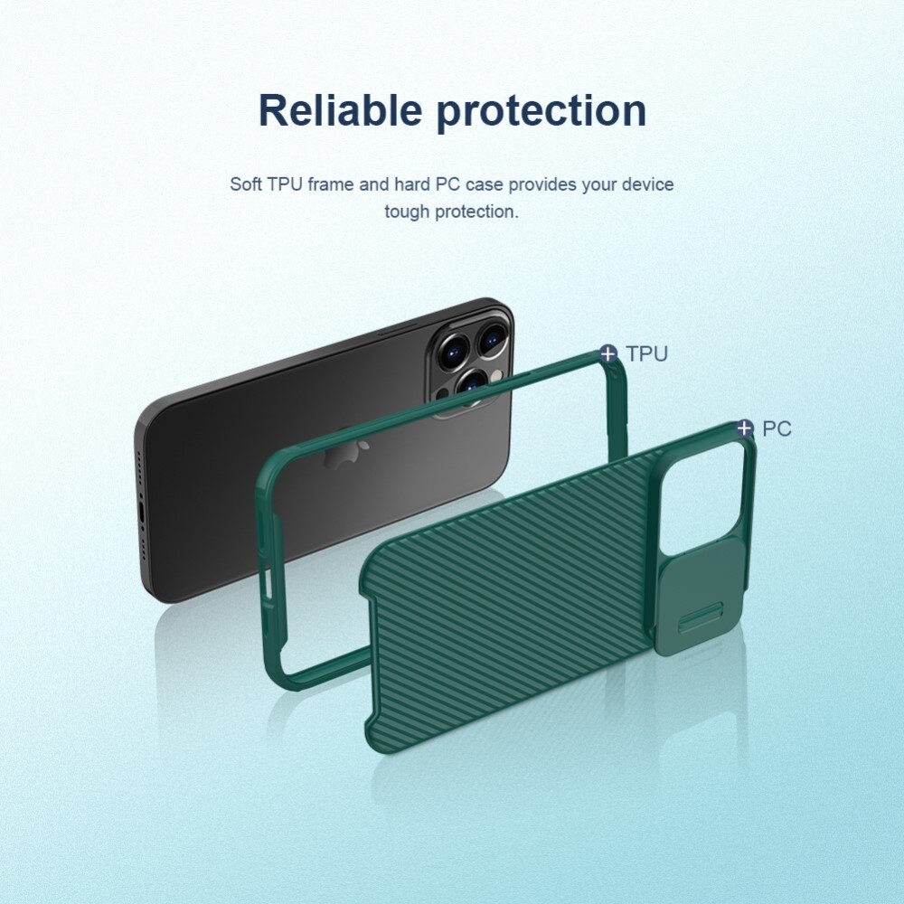 CamShield Deksel Apple iPhone 13 Pro Grønn