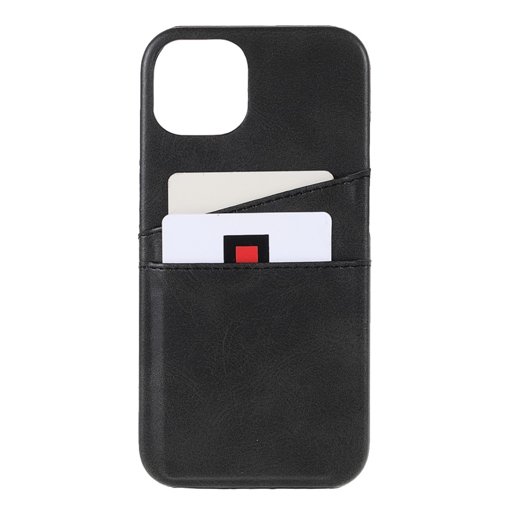 Card Slots Case Apple iPhone 13 Mini svart